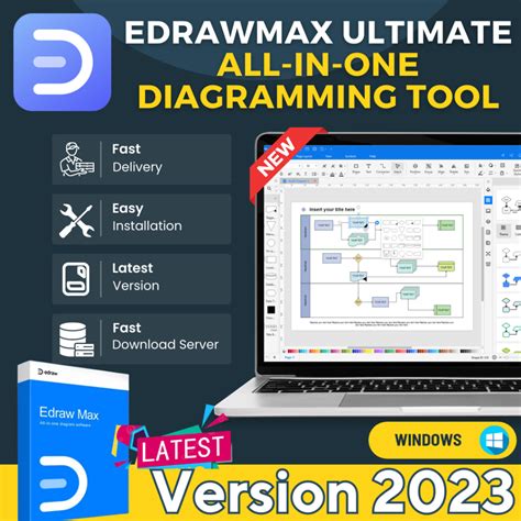 EdrawMax Ultimate 14.1.5.1252 Latest