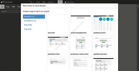 Pinegrow Web Editor Pro