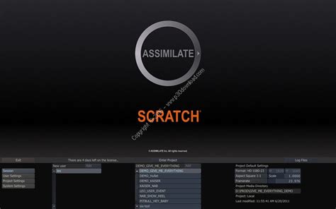 Assimilate Scratch 9.3 Build